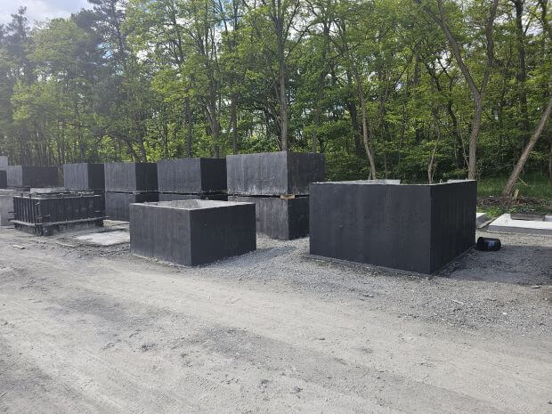 Szamba jednokomorowe i dwukomorowe z betonu  w Warszawie w konkurencyjnych cenach